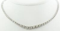 18K Diamond Necklace D-5.50